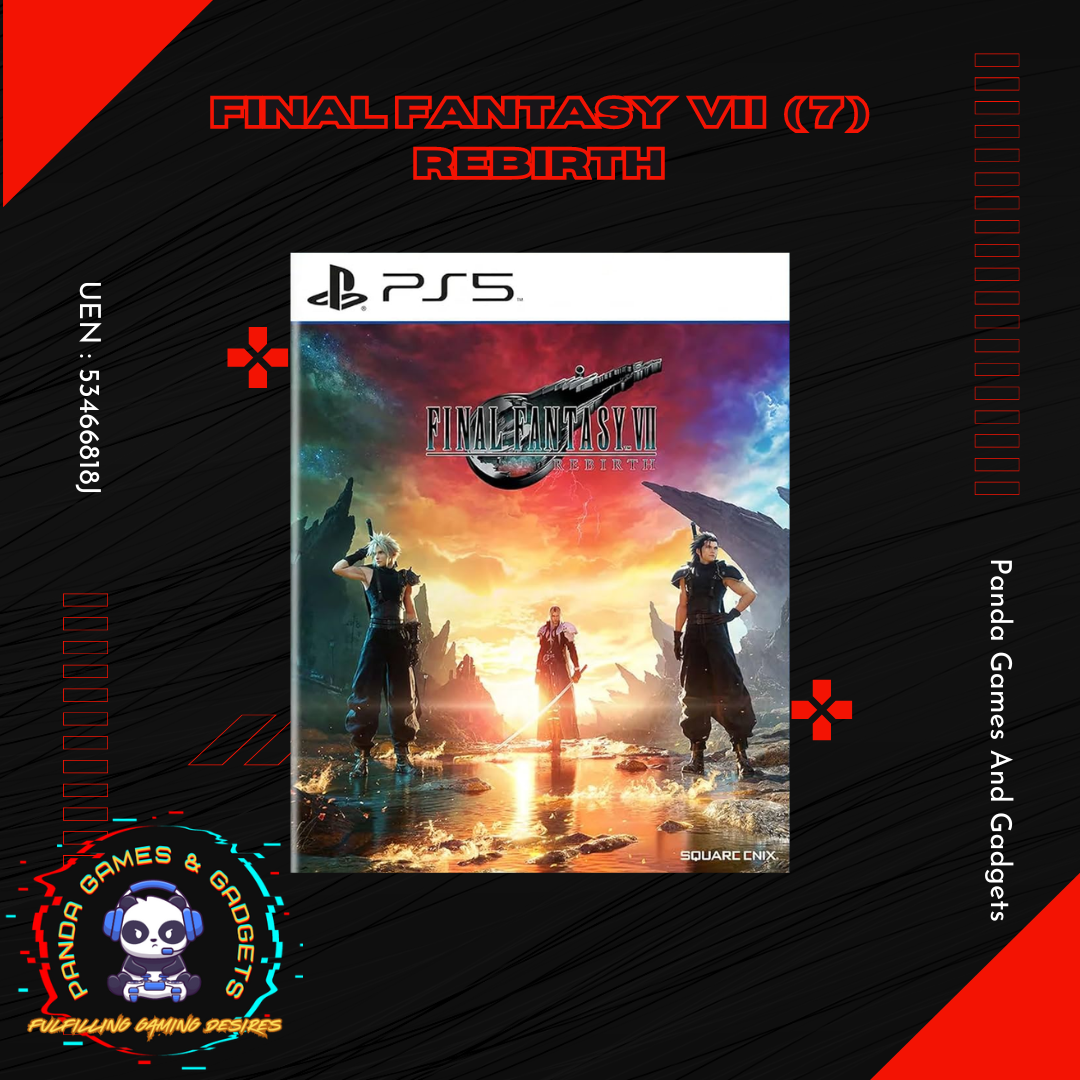 Final Fantasy VII 7 Rebirth (PS5) (R3 ASIA | Standard Edition 